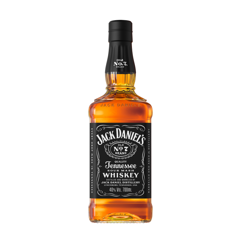 Jack Daniel's Old No. 7 Tennessee Whiskey 40 Vol.% 0,7L