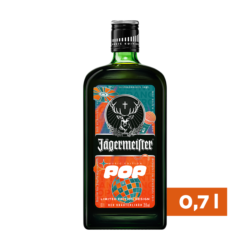 Jägermeister Kräuterlikör Music Edition Pop