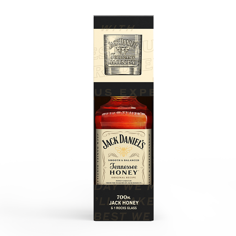 Jack Daniel's Tennessee Honey Geschenkspackung mit Tumbler 35 Vol.%