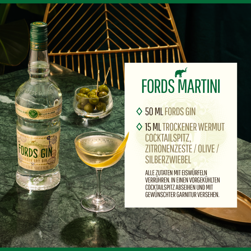 Fords London Dry Gin 45 Vol.% 0,7L