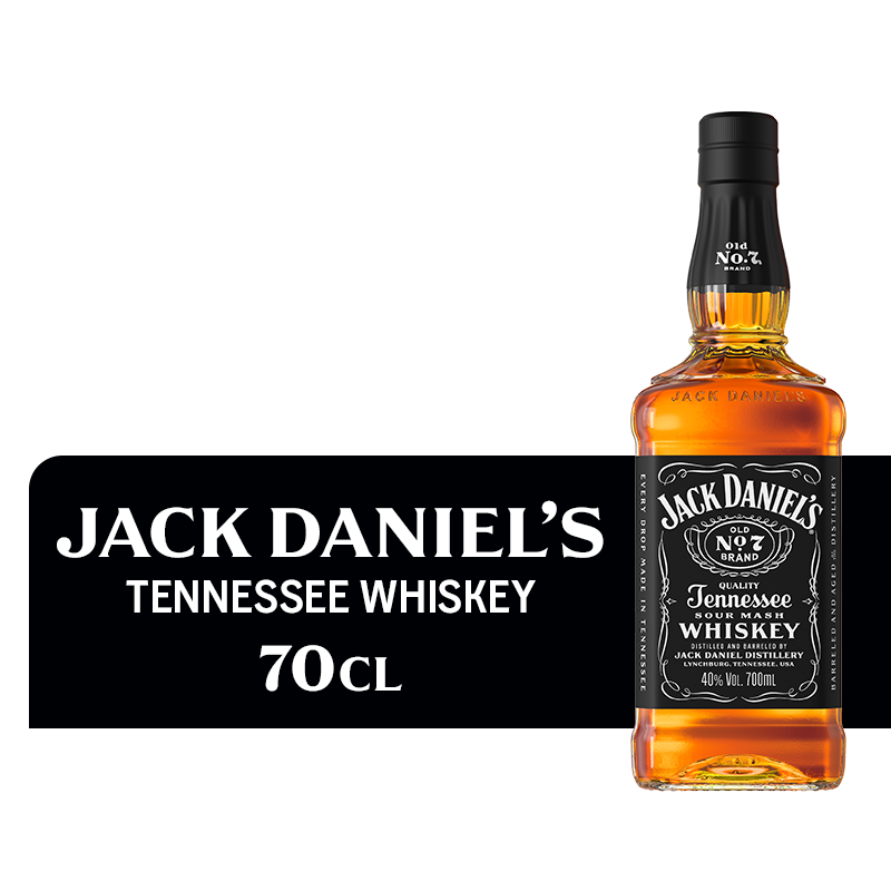 Jack Daniel's Old No. 7 Tennessee Whiskey 40 Vol.% 0,7L