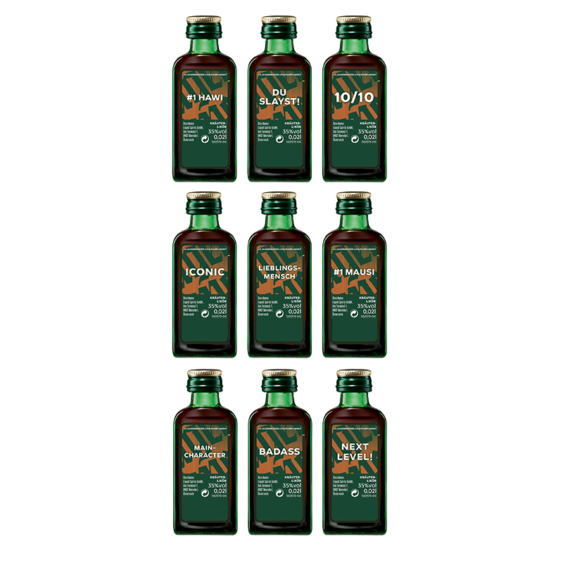 Jägermeister Kompliment Edition 9er Shots-to-go