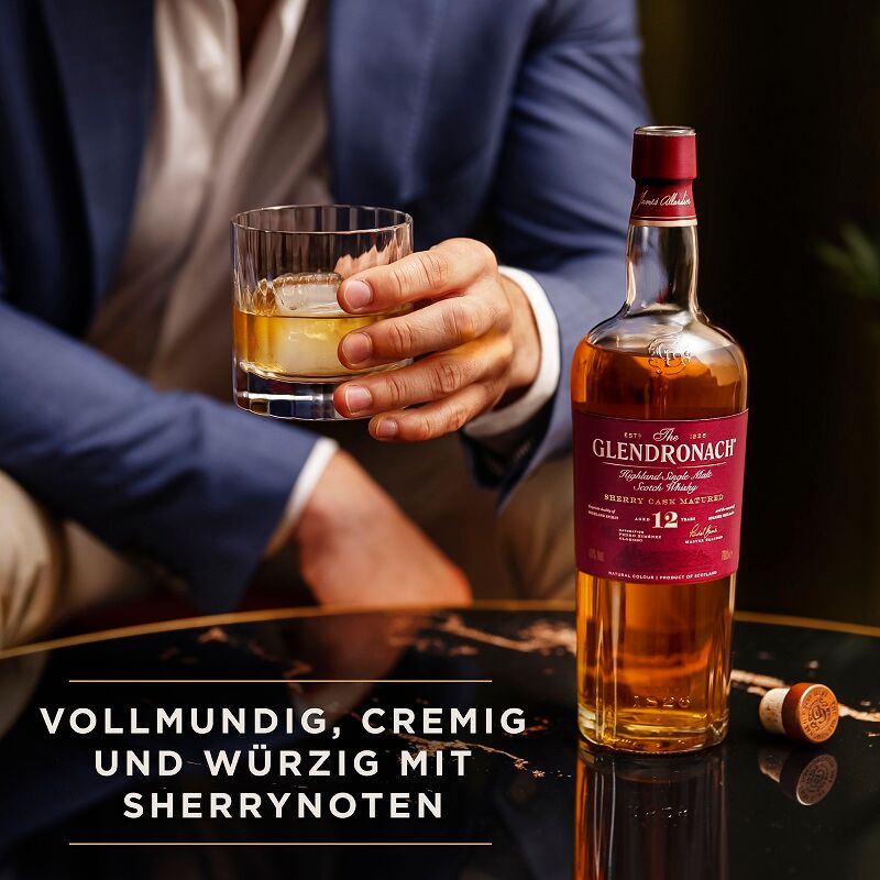 GlenDronach 12 yo Single Malt Whisky in Box 43 Vol.%