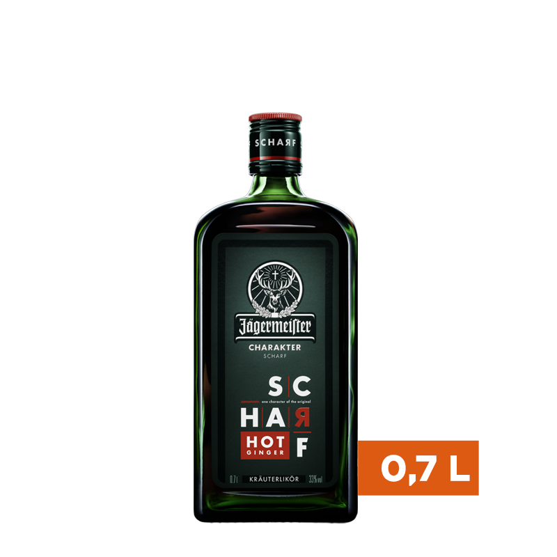 Jägermeister Scharf 33 Vol.%, 0,7L