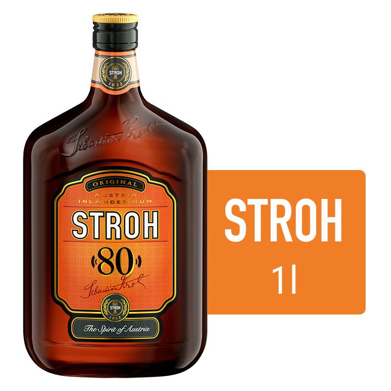 Stroh 80 Inländer Rum 80 Vol.% 1.0 Liter