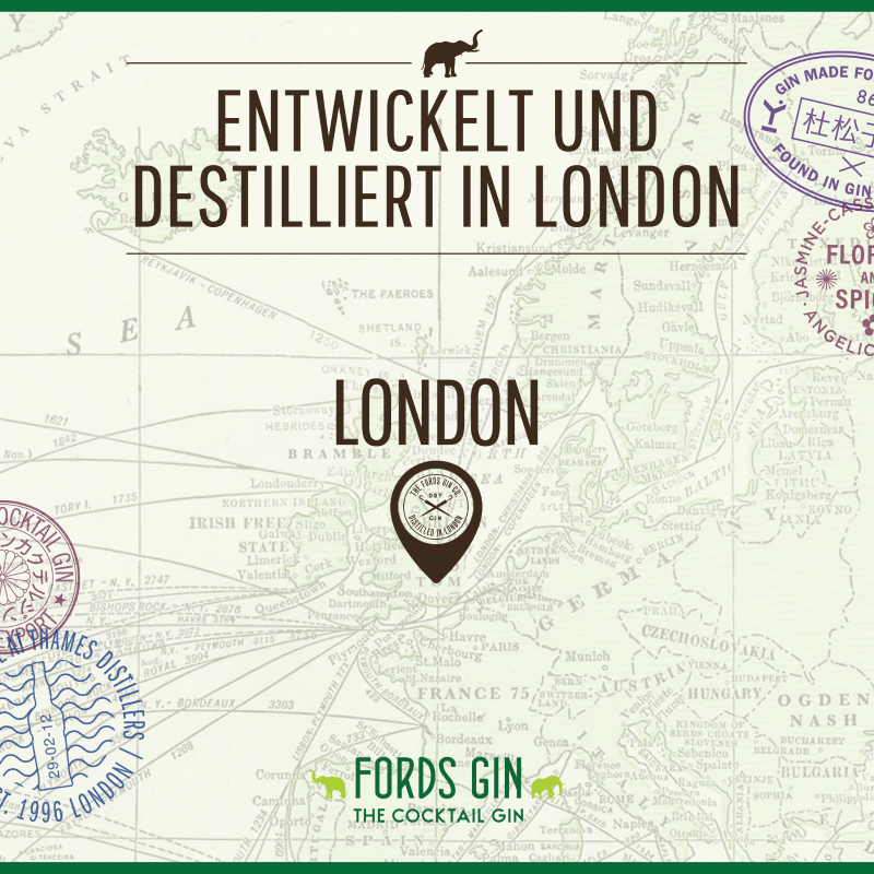 Fords London Dry Gin 45 Vol.% 0,7L
