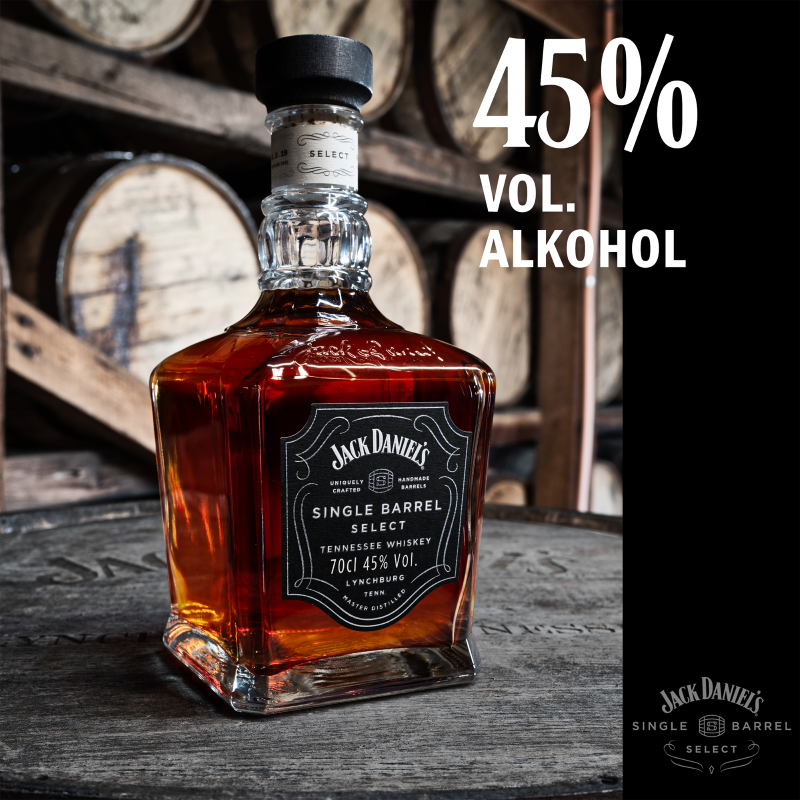 Jack Daniel's Single Barrel Tennessee Whiskey 45 Vol.%