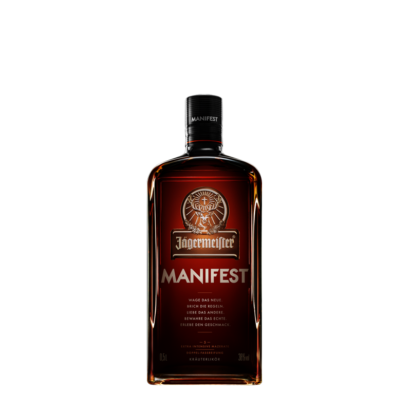 Jägermeister Manifest 38 Vol.%, 0,5L