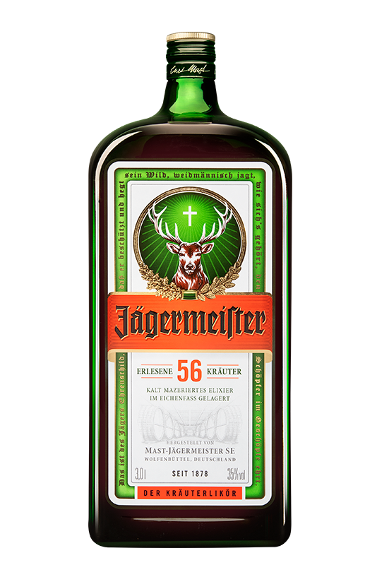 Jägermeister Kräuterlikör 35 Vol.% 3,0 Liter