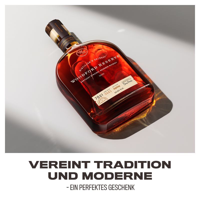 Woodford Reserve Kentucky Straight Bourbon 43,2 Vol.%