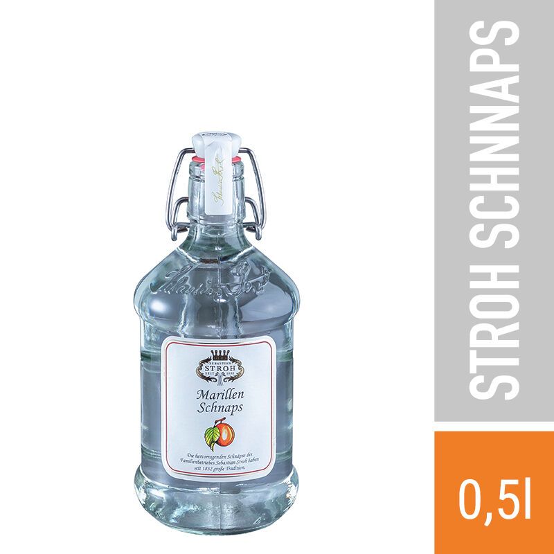 Stroh Marillen Schnaps 35 Vol.% 0,5 Liter