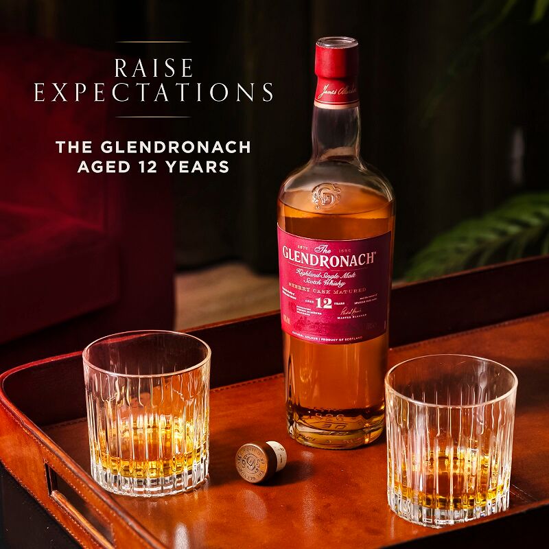 GlenDronach 12 yo Single Malt Whisky in Box 43 Vol.%