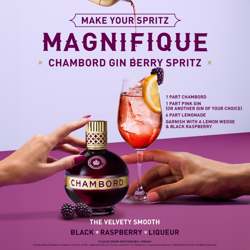 Chambord Black Raspberry Liqueur 16,5 Vol.% 0,5L