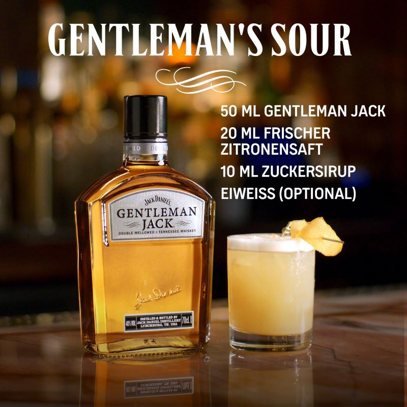 Jack Daniel's Gentleman Jack Tennessee Whiskey 40 Vol.%