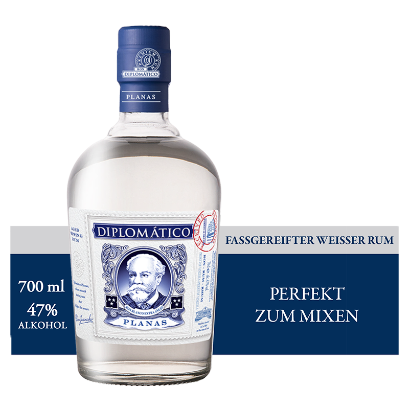 Ron Diplomático Planas  47 Vol.% 0,7L