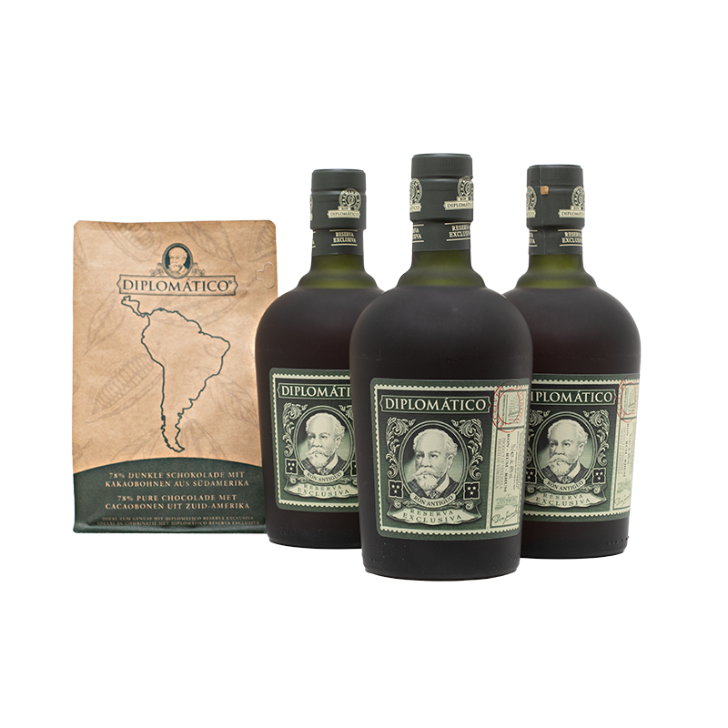 Ron Diplomático Genuss Paket - Schoko Edition