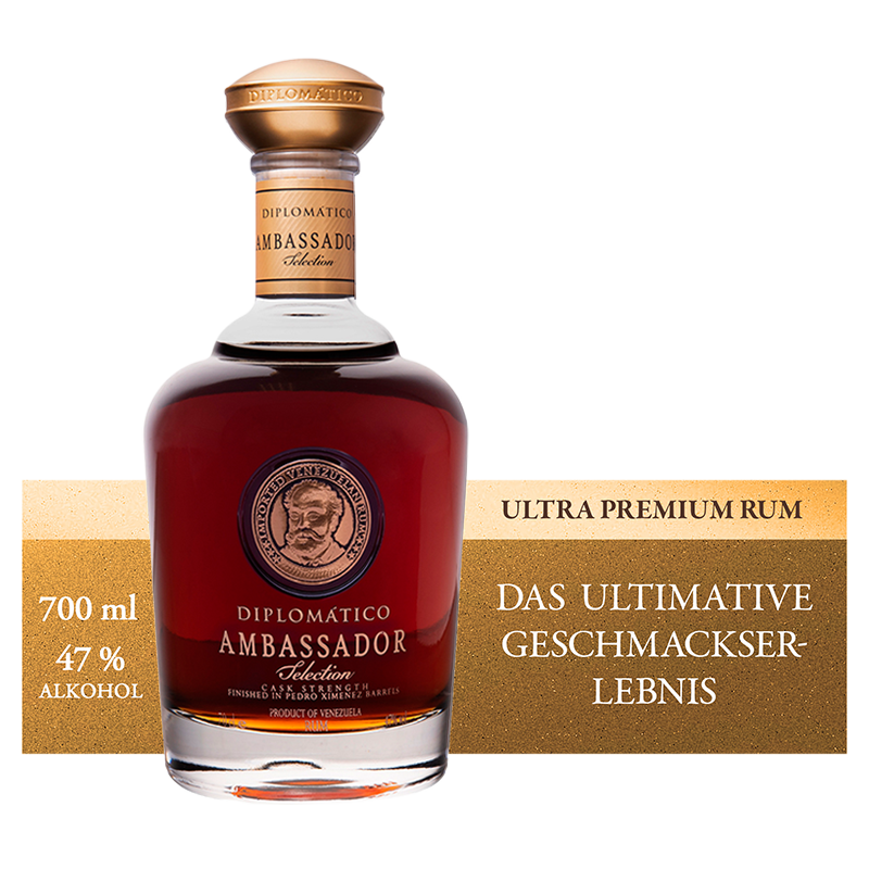 Ron Diplomático Ambassador in Box 47 Vol.% 0,7L
