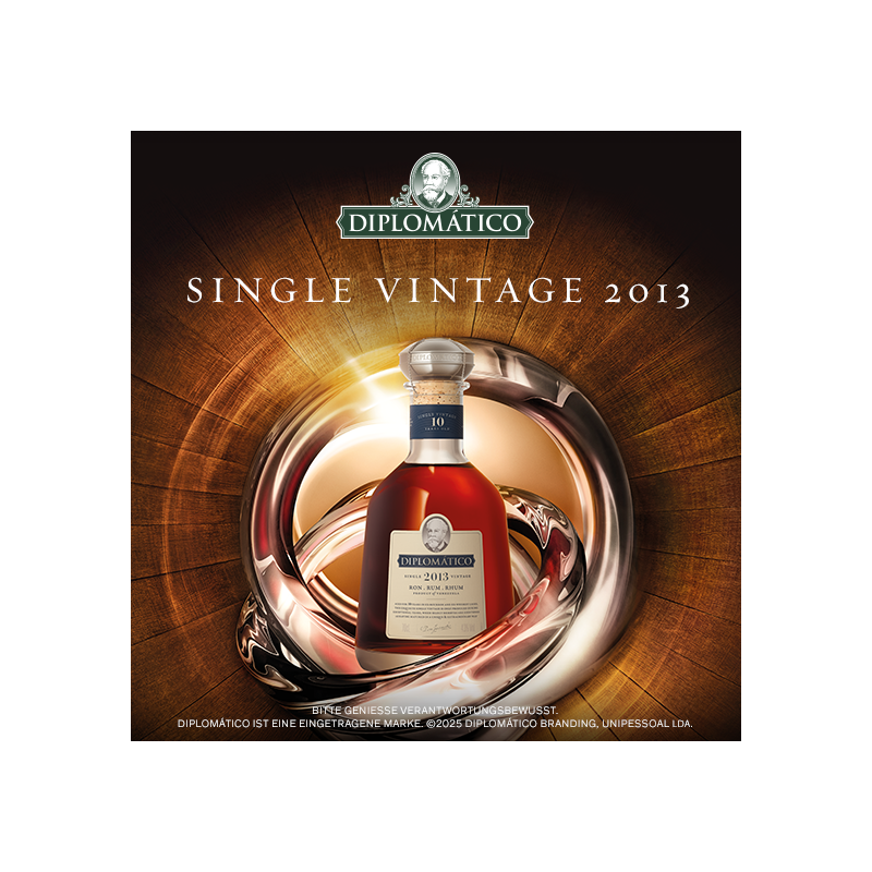 Ron Diplomatico Single Vintage 2013  in Box 43 Vol.%