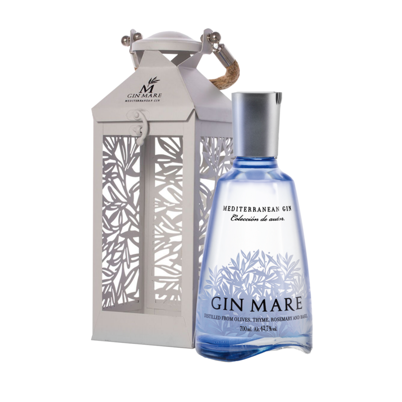 Gin Mare Mediterranean Gin mit Laterne 42,7 Vol.%