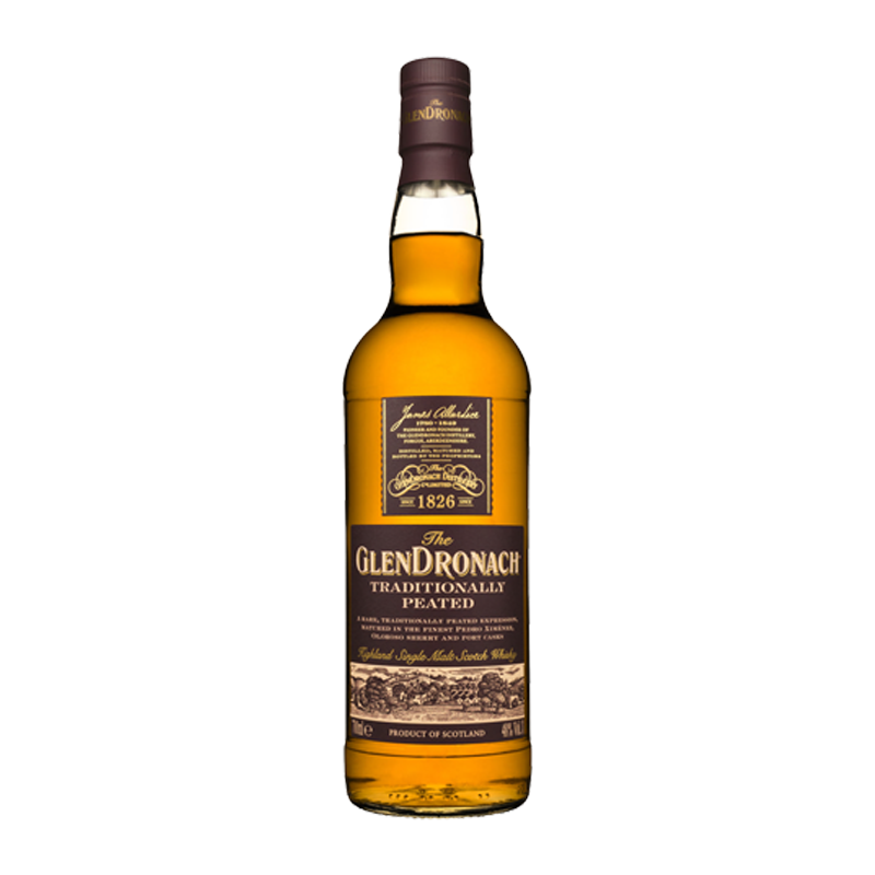GlenDronach Traditionally Peated Single Malt Whisky in Box 48 Vol.%