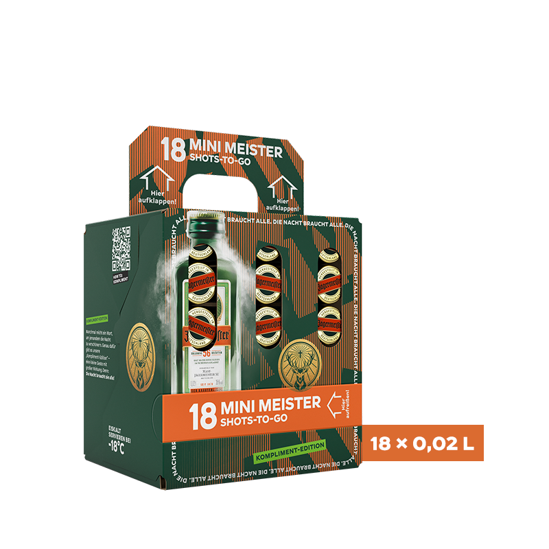 Jägermeister Kompliment  Edition - 18er Automat