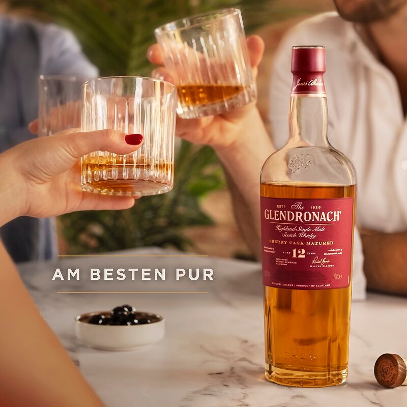 GlenDronach 12 yo Single Malt Whisky in Box 43 Vol.%