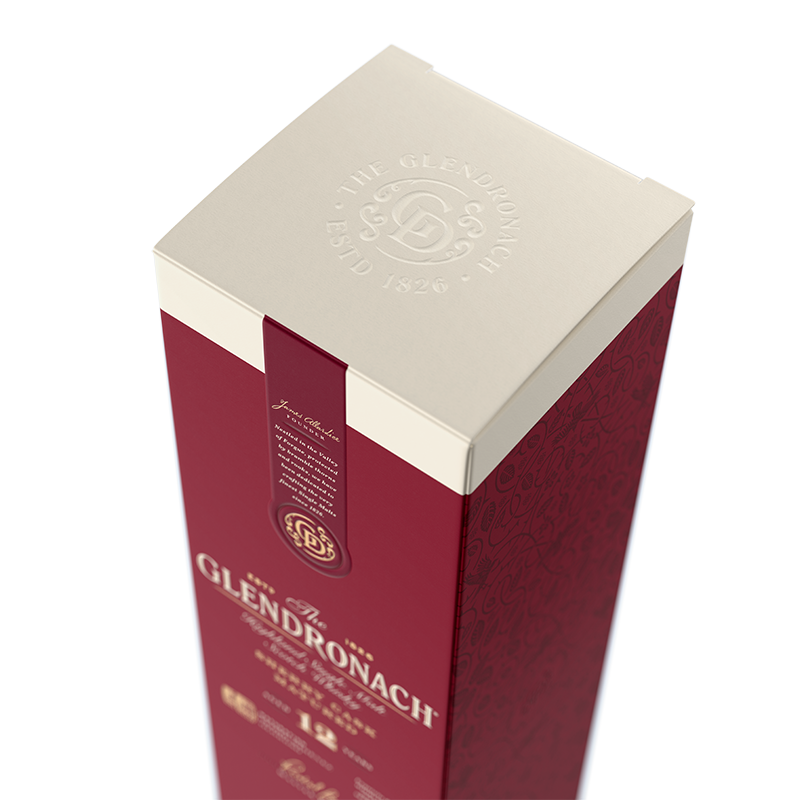 GlenDronach 12 yo Single Malt Whisky in Box 43 Vol.%