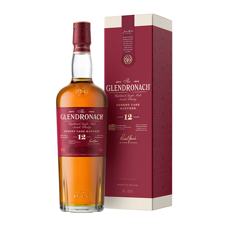 GlenDronach 12 yo Single Malt Whisky in Box 43 Vol.%