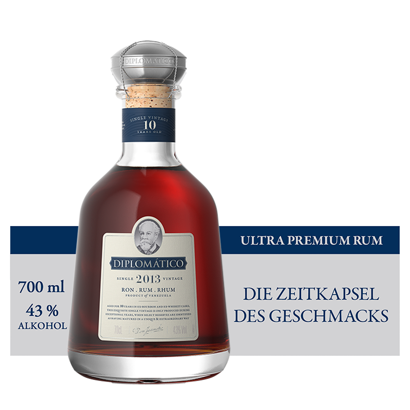 Ron Diplomatico Single Vintage 2013  in Box 43 Vol.%