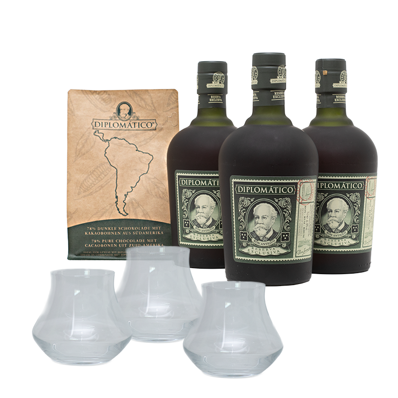Ron Diplomático Genuss Paket - Schoko Edition