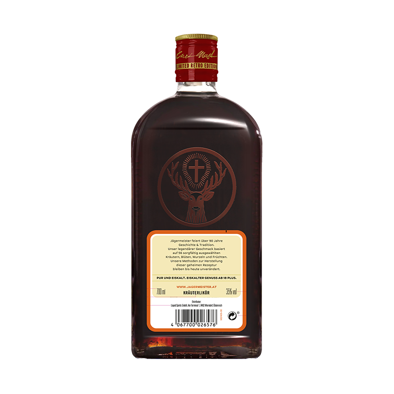 Jägermeister Kräuterlikör Retro bottle 0,7L