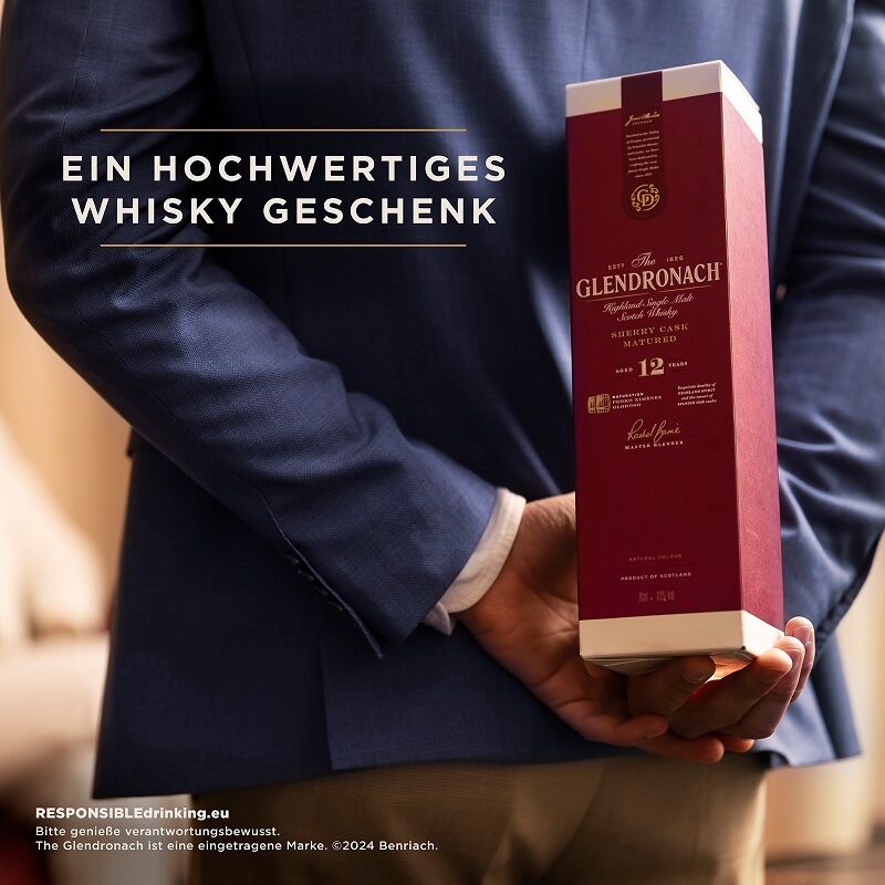 GlenDronach 12 yo Single Malt Whisky in Box 43 Vol.%