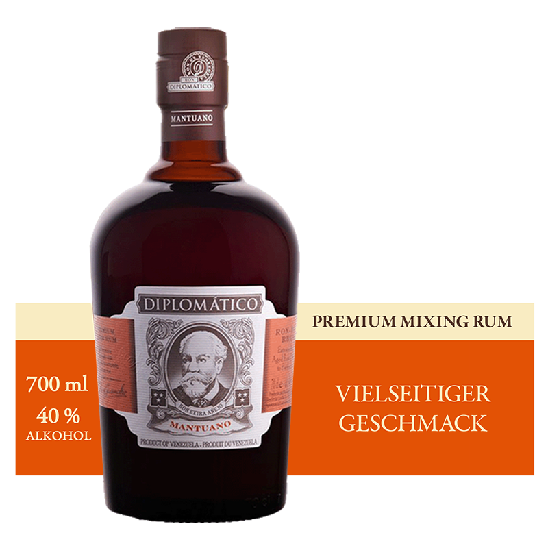 Ron Diplomático Mantuano 40 Vol.% 0,7L