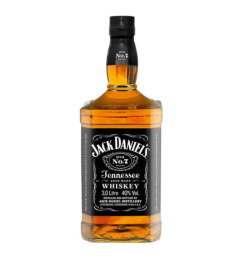 Jack Daniel's Old No. 7 Tennessee Whiskey 40 Vol.% 3,0L
