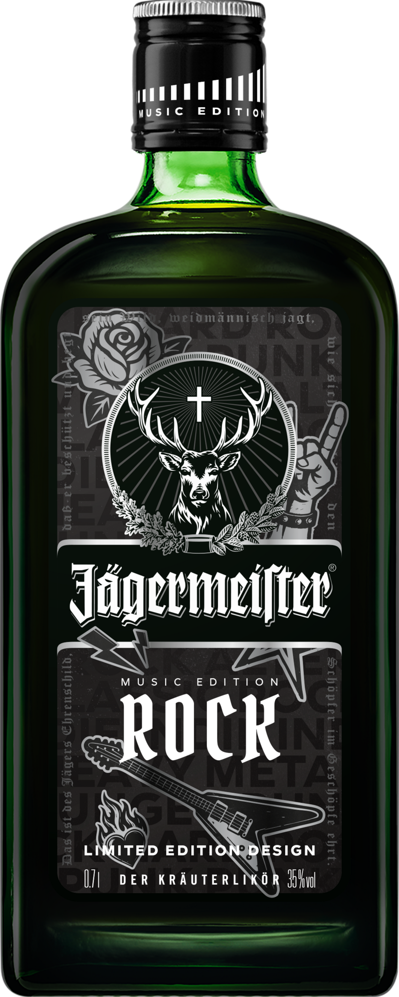 Jägermeister Kräuterlikör Music Edition Rock
